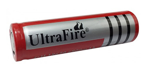 Pila Batería 18650 Tope Plano 3.7v 6800 Mah Li-ion Ultrafire