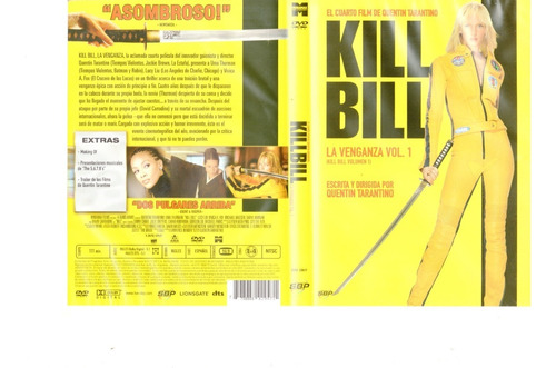 Kill Bill La Venganza Vol. 1 (2003) - Dvd Original - Mcbmi