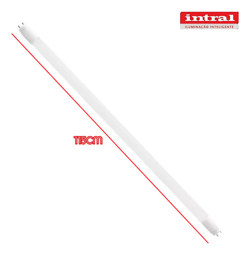 Promoção 7 Lâmpada Led T5 Tubo 115cm 2000lm Intral 6500k