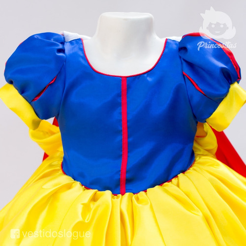 Disfraz Vestido Blancanieves Princesa
