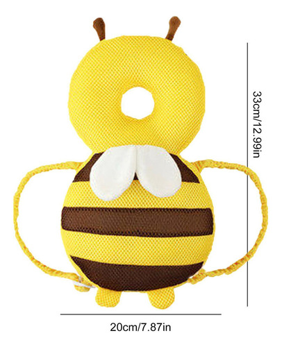 Protector De Cabeza De Bebé Para Gatear Mochila Protectora D