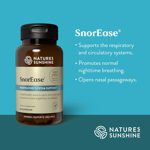 Natures Sunshine Snorease 60caps