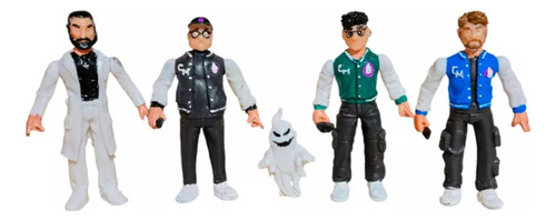 Fede Club Misterio Figura 4 Pzs Figura Accion Articulada