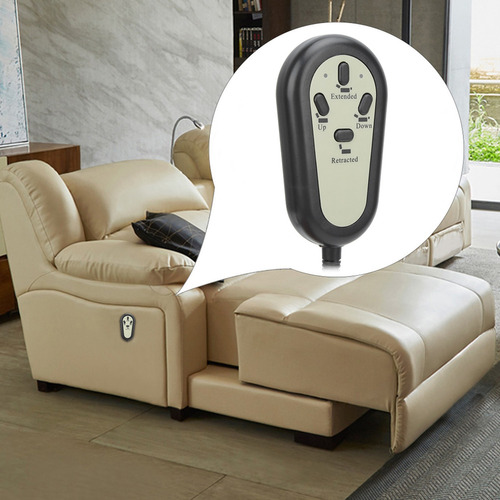 Silla Reclinable Eléctrica Sofá 4 Botones Mando A Mano