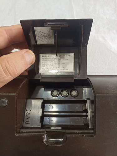 Reloj Mesa Antiguo Seiko World Time Digital Funcionando Dorado (Usado)