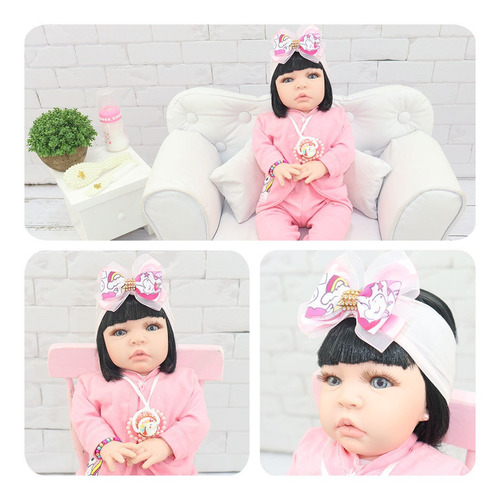 Imagem 4 de 4 de Bebê Real Reborn Realista Princesa Boneca E Vários Itens