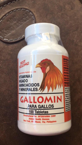Gallomin  Multi Vitaminico X 100 Tabletas