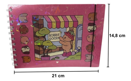 Livro De Colorir Bob Good 48 Folhas Caderno De Desenho Pintura Com Folha De Acetato Ótima Qualidade