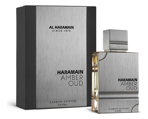Perfume Al Haramain Amber Oud Carbon Eau De Parfum 200ml For