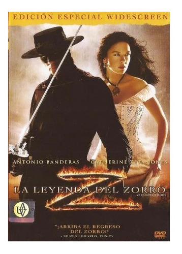 La Leyenda Del Zorro - Antonio Banderas - Dvd - Original!!!