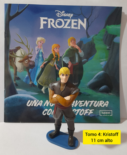 Colección Completa Frozen, Clarín: 6 Figuras + 6 Cuentos