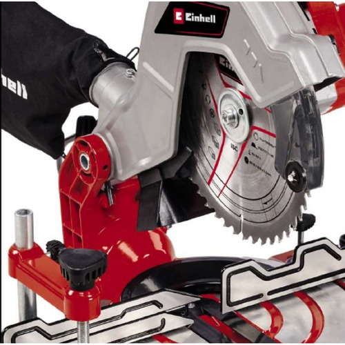 Imagen 2 de 7 de Sierra Ingletadora Einhell Tc-ms 216 1600 W 216 Mm