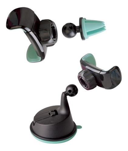 Soporte Celular Auto Tablero+ Vidrio Sopapa+ Ventilacion 2e1