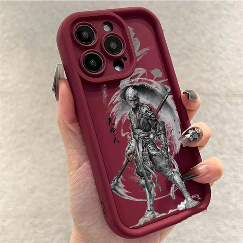 Funda Para Teléfono Vivo Cool Black Myth Wukong Funda De Tpu