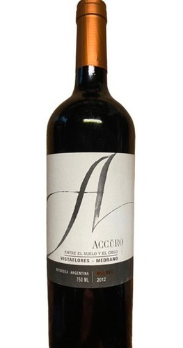 Vino Accuro Malbec 750ml Cosecha 2012