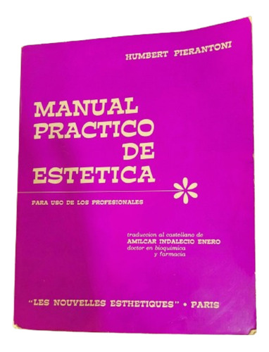  Manual Práctico De Estética  De Humbert Pierantoni