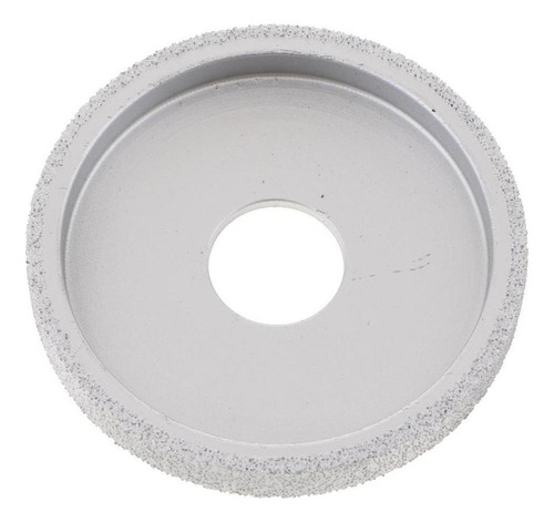 L Muela De Diamante For Metal Duro De 10 Mm Plana