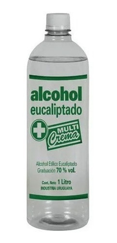 Alcohol Eucaliptado 70% X 1 Lt Antiseptico Desinfectante