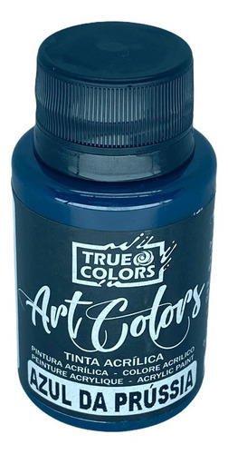Tinta Acrilica Artcolors Artesanato True Colors 60ml - Cores Cor Azul da prússia