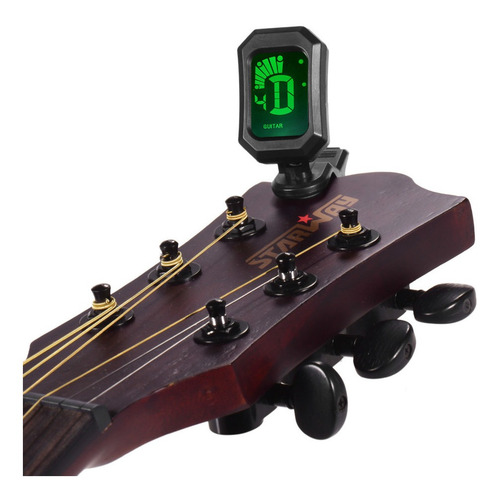 Sintonizador Digital Clip-on Design Display Lcd Ajuste De