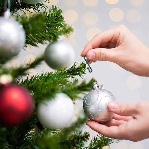3 X 20 Ganchos Para Adornos Navideños, Colgadores Para