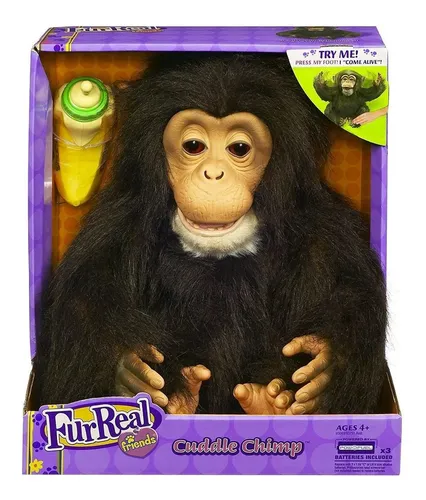 Furreal Friends Abrazo Un Chimpanc De Piel De Mono Real Env o