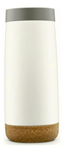 Ello Cole Vacuum-insulated Stainless Steel Travel Mug, Grey, Color Gris