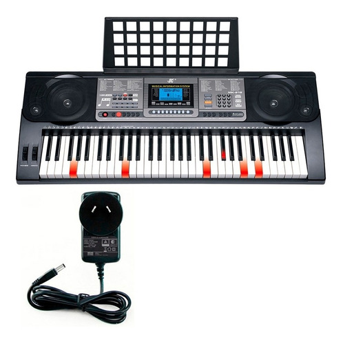 Teclado Musical Mk816 Sensitivo 5 Octavas Luces Midi Usb