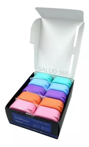 Estuche Para Guardar Aparatos De Ortodoncia Color Neón 2 Pza