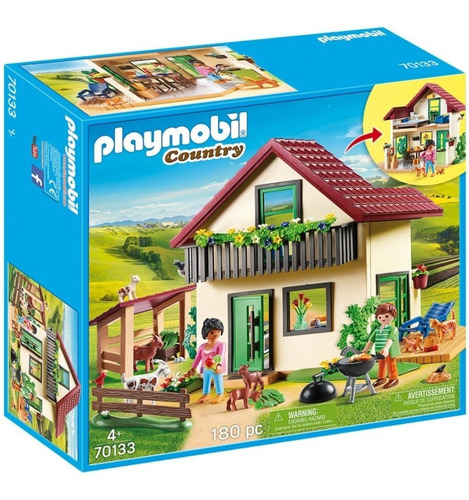 Playmobil 70133 Country Casa De Campo Con Animales Intek