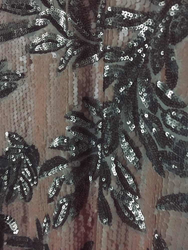 Vestido Lentejuela Rosa Importado