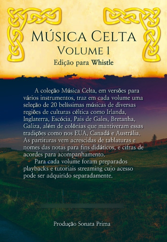 Música Celta Volume 1 Para Tin Whistle + Player Das Partituras + Vídeos Demonstrativos