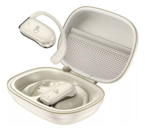 Audífono Bluetooth Hoco Ea2 In Ear Conducción Aérea Blanco