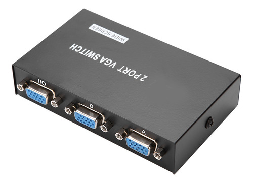 2 En 1 Salida Vga Switcher Splitter Sincronización De Datos