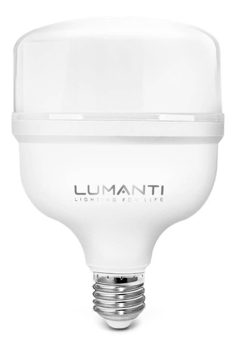 Lâmpada Bulbo Led Alta Potência 50w E27 Bivolt Branco Quente Cor da luz Branco-quente 3000K
