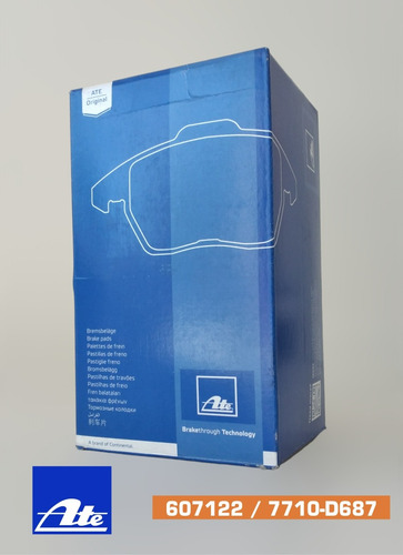 Kit Balatas Ate Original Jetta Gli A4 Mk4 1.8t Del Tras Vr6