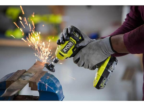 Amoladora Compacta Inalámbrica Ryobi 18v One+ Hp Brushless (Usado)