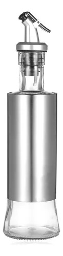 Botella Dispensador Aceite Vinagre Con Pico Vidrio 300ml Ax