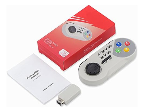 Controle Sem Fio Techbrasil Turbo Para Nintendo Snes Classic Mini