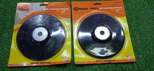 Imagen 2 de 5 de Disco De Gomas Para Pulir Carro 7 Y 4 Pulgadas