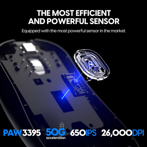 Pulsar Gaming Gears - X2h Es Ratón De Juego Inalámbrico, Sim