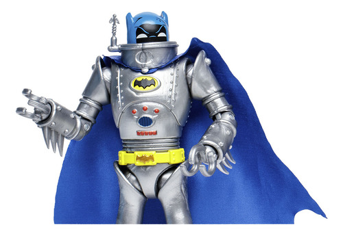 Mc farlane dc figura 15cm articulado batman 66 robot Batman