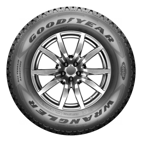 1 Llanta 265/60r18 110t Goodyear Wrangler at Adventure Kevl