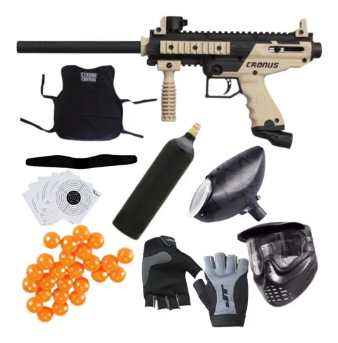 comprar Gotcha Marcadora Tippmann Cronus Basic Paintball Kit Xtrmc