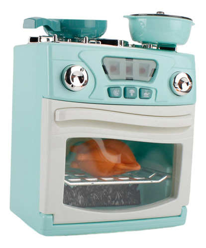 Simulação Miniatura Diversão Com Amigos Brincar Forno