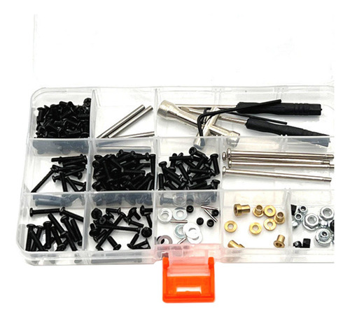Caja De Herramientas De Tornillo A Escala 1:10, Metal