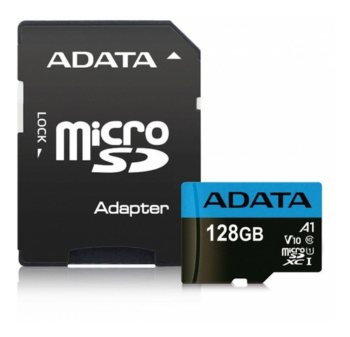 Memoria Micro Sd 128gb Clase 10 Celular Camara Adata Backup