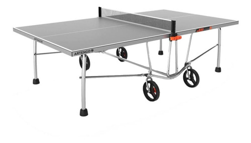 Mesa de ping pong Artengo FT 830 Outdoor gris