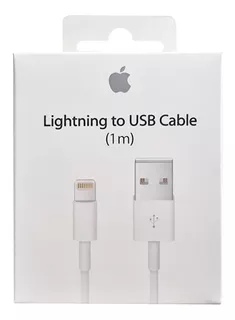 Cable Cargador Usb Original Lightning iPhone 7 8 Plus X Xs