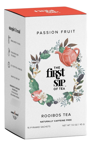 Rooibos - Fruta De La Pasión Y Mango, Bolsas De Té, Alter.